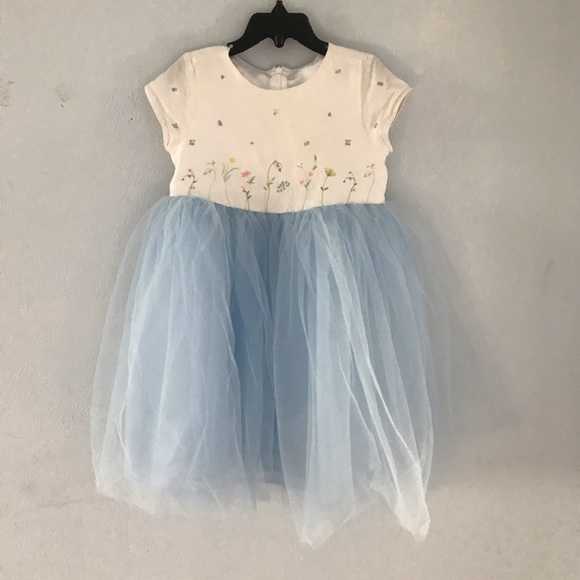 baby blue spring dress